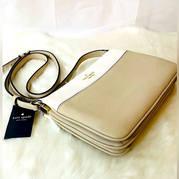NWT Kate Spade Leila Triple Gusset Crossbody bag - Picture 6 of 12